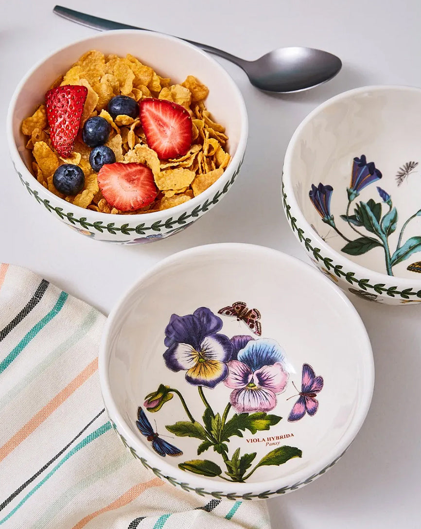 Portmeirion Botanic Garden - 14cm/5.5in Stacking Bowl Set of 6