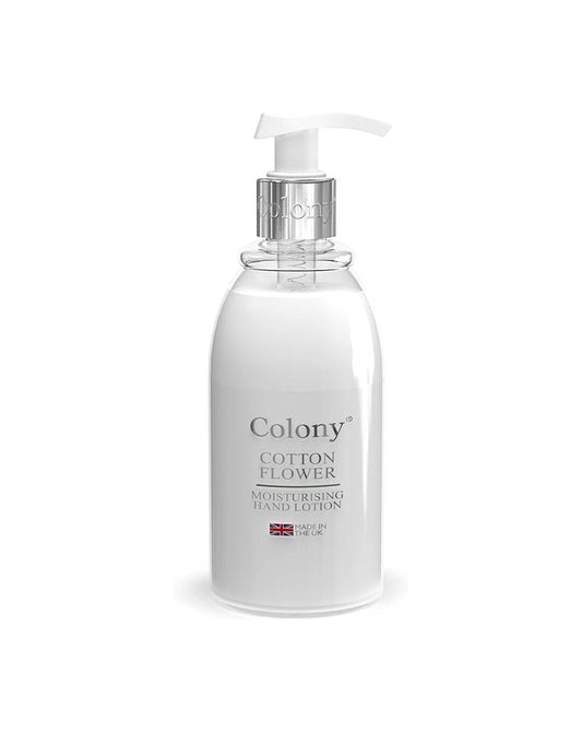 Wax Lyrical Colony 300ml Hand Lotion, Cotton Flower, White