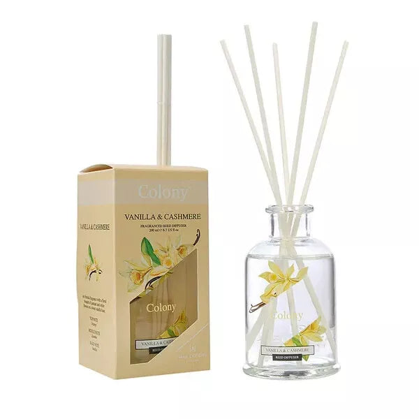 Wax Lyrical Colony Reed Diffuser - Vanilla and Cashmere 100ml