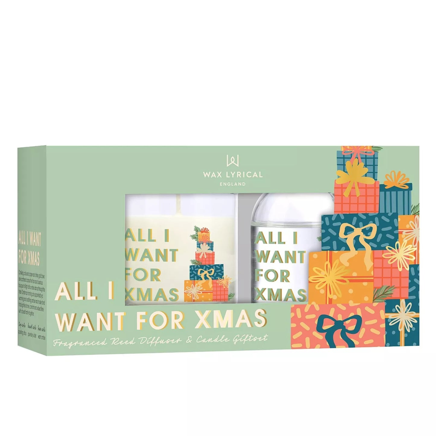 Wax Lyrical Gift Set - All I want for Christmas (Diffuser and Candle)